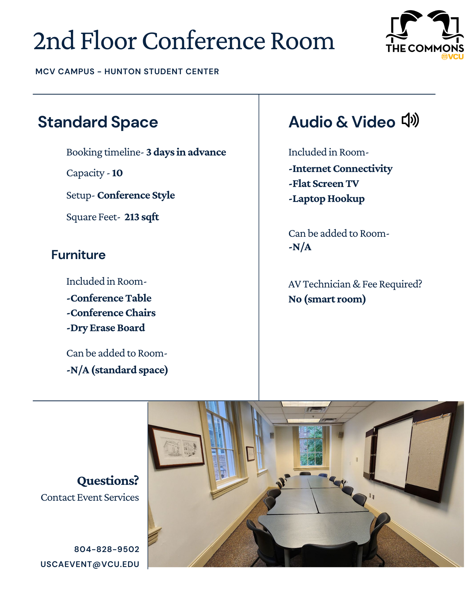 Hunton 2nd Floor Conf diagram