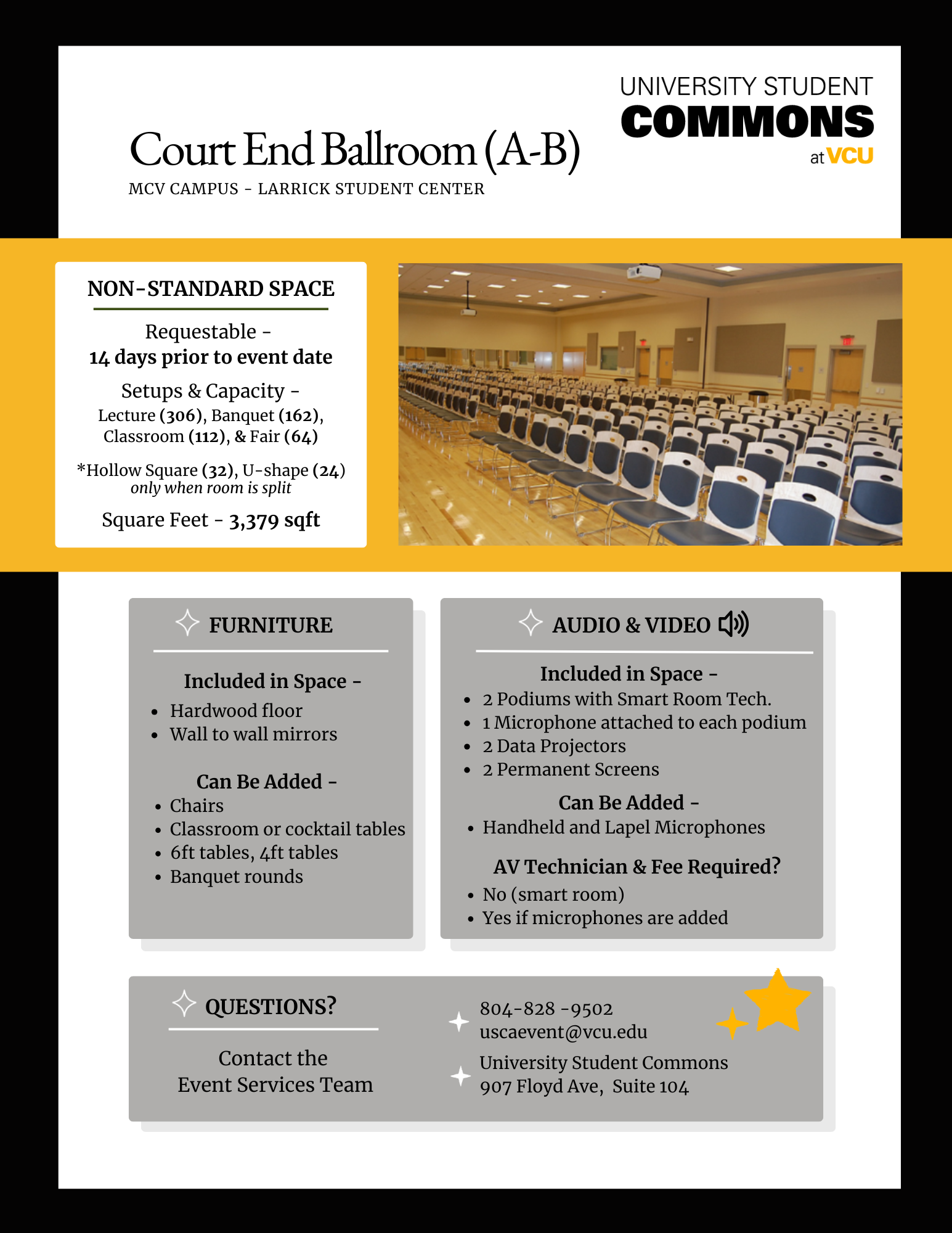 Court End diagram and description