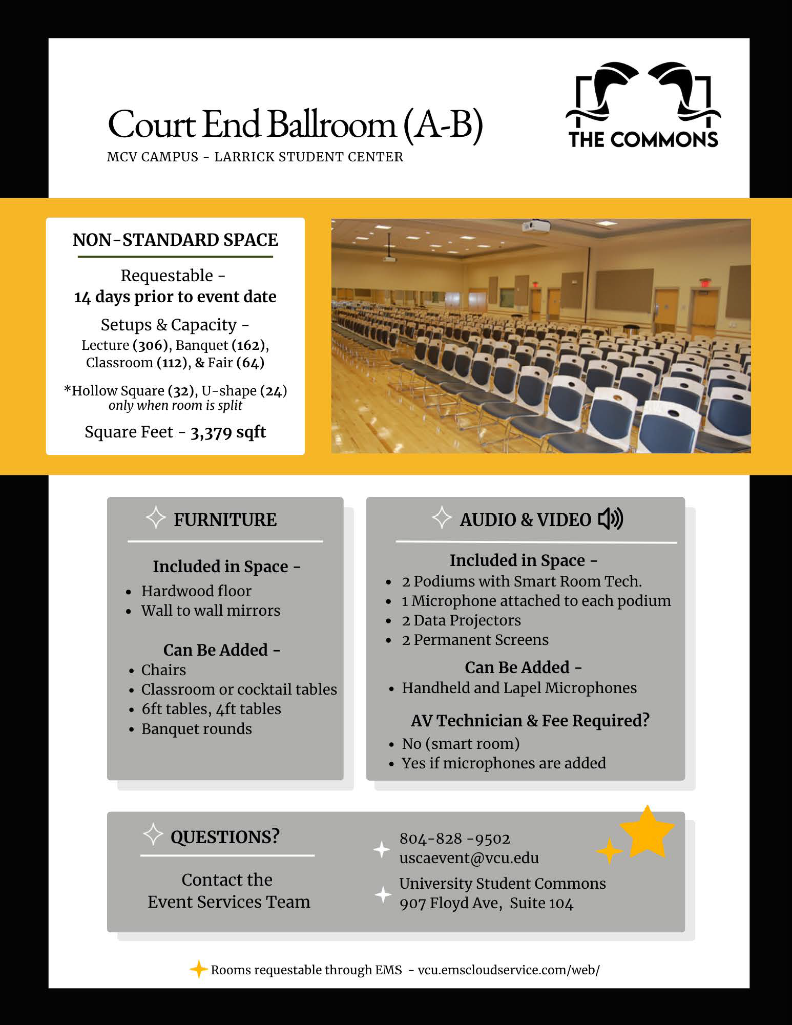 Court End diagram and description