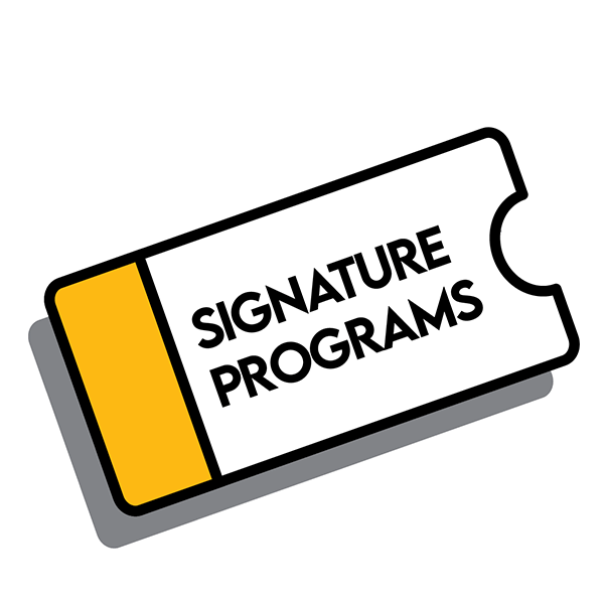 Signature programs ticket icon